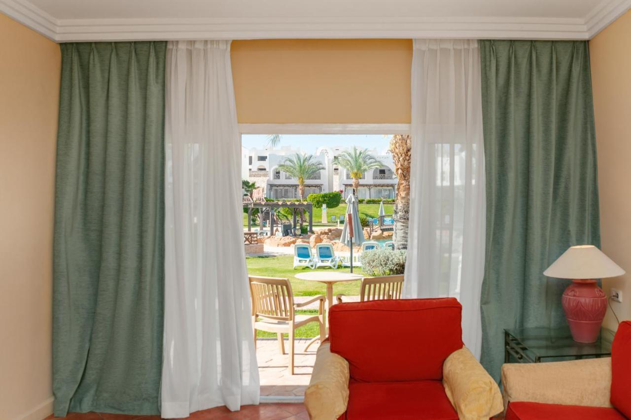 Sharm Dreams Vacation Club - Aqua Park Hotel Exterior foto Curtains